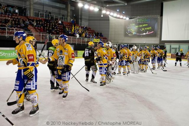 Photo hockey match Strasbourg  - Dijon  le 29/10/2011