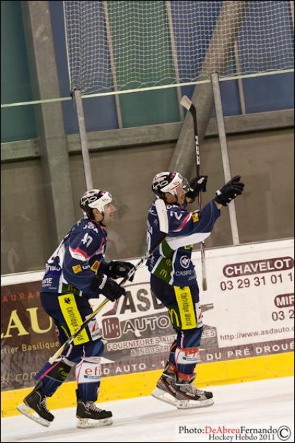 Photo hockey match Epinal  - Briançon  le 29/10/2011