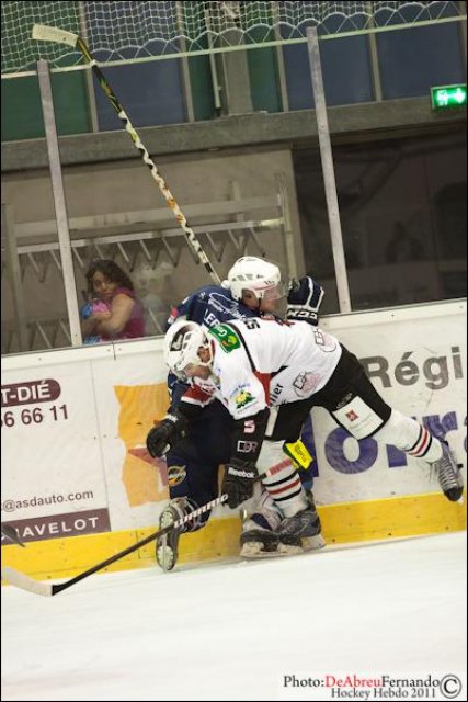 Photo hockey match Epinal  - Briançon  le 29/10/2011