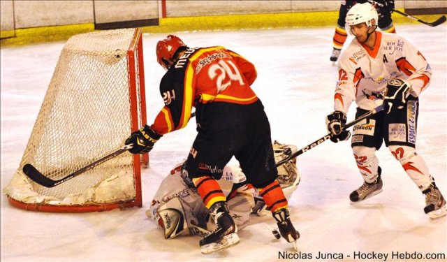 Photo hockey reportage D2 : Meudon vs La Roche en images