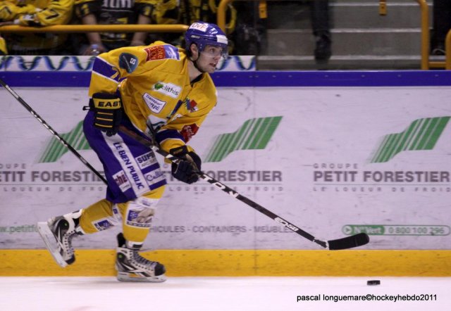 Photo hockey match Rouen - Dijon  le 01/11/2011