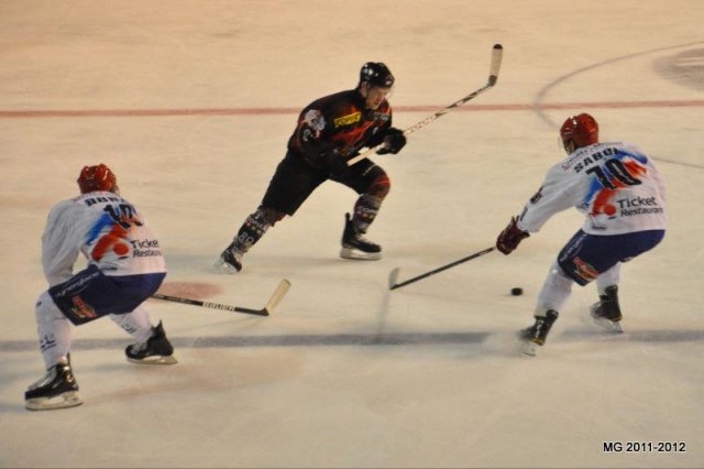 Photo hockey match Bordeaux - Lyon le 05/11/2011