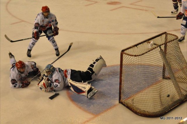 Photo hockey match Bordeaux - Lyon le 05/11/2011