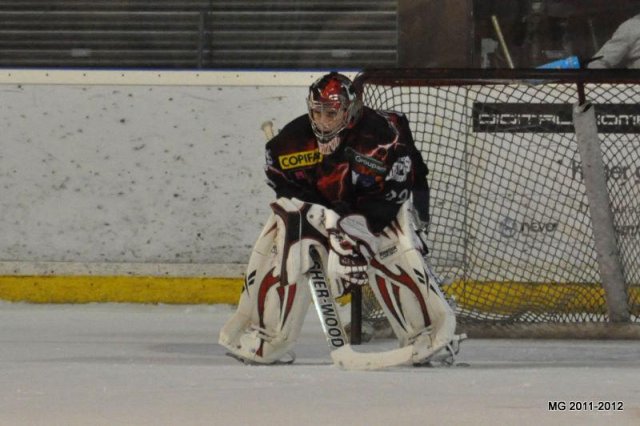 Photo hockey match Bordeaux - Lyon le 05/11/2011