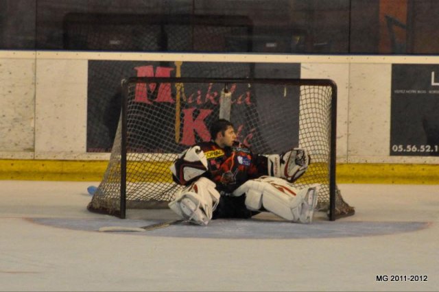 Photo hockey match Bordeaux - Lyon le 05/11/2011