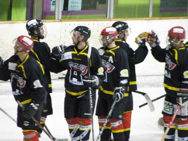 Photo hockey match Besançon - Colmar le 05/11/2011