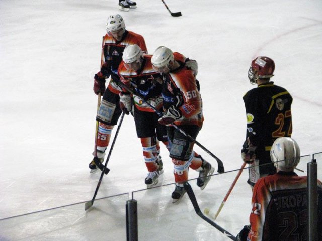 Photo hockey match Besançon - Colmar le 05/11/2011