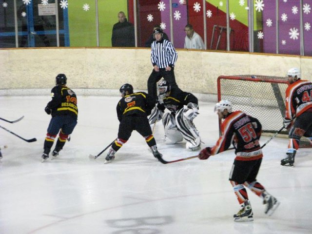 Photo hockey match Besançon - Colmar le 05/11/2011