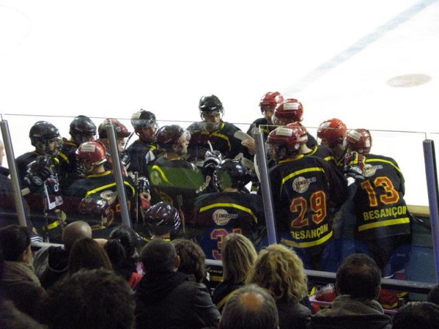 Photo hockey match Besançon - Colmar le 05/11/2011