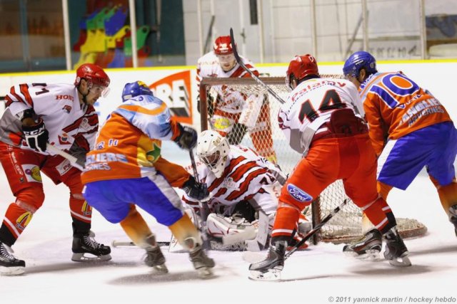 Photo hockey match Clermont-Ferrand - Cholet  le 05/11/2011