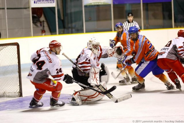 Photo hockey match Clermont-Ferrand - Cholet  le 05/11/2011