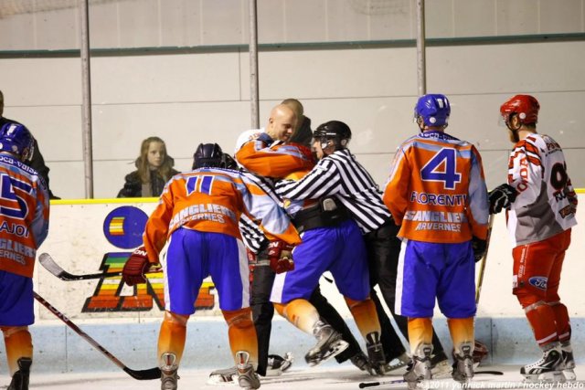 Photo hockey match Clermont-Ferrand - Cholet  le 05/11/2011