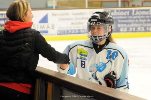 Photo hockey reportage 2012 Féminin / Caen - Bretagne
