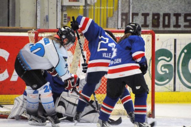 Photo hockey reportage 2012 Féminin / Caen - Bretagne