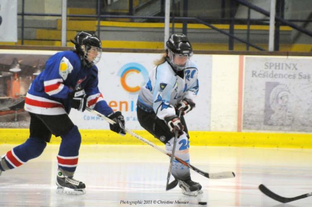 Photo hockey reportage 2012 Féminin / Caen - Bretagne