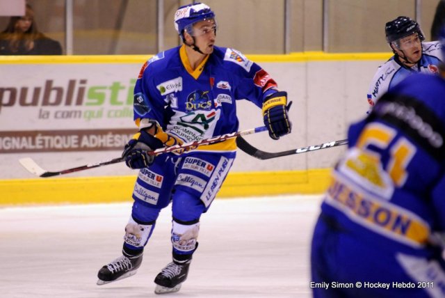 Photo hockey match Dijon  - Angers  le 05/11/2011
