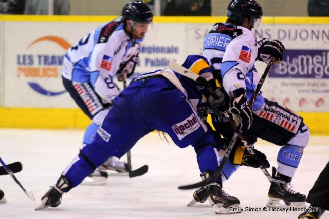 Photo hockey match Dijon  - Angers  le 05/11/2011