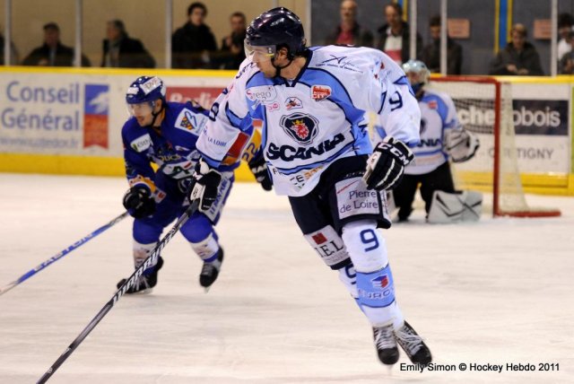 Photo hockey match Dijon  - Angers  le 05/11/2011
