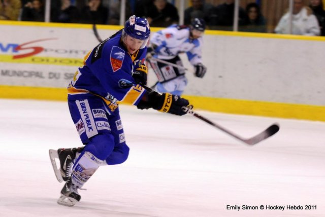Photo hockey match Dijon  - Angers  le 05/11/2011