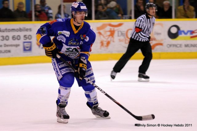 Photo hockey match Dijon  - Angers  le 05/11/2011