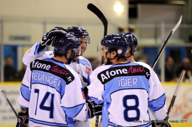 Photo hockey match Dijon  - Angers  le 05/11/2011