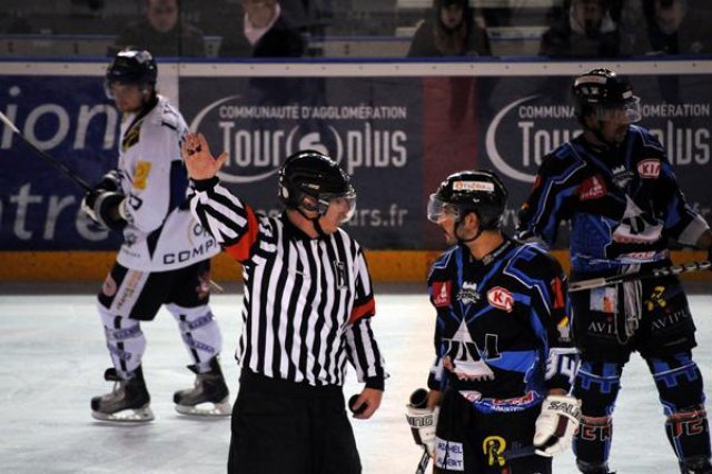 Photo hockey match Tours  - Compiègne le 05/11/2011