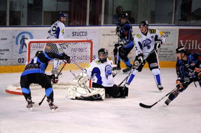 Photo hockey match Tours  - Compiègne le 05/11/2011