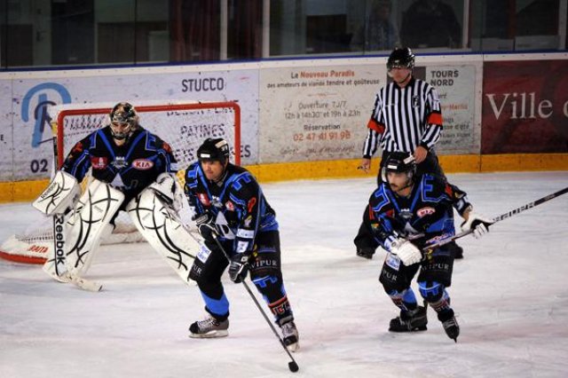 Photo hockey match Tours  - Compiègne le 05/11/2011