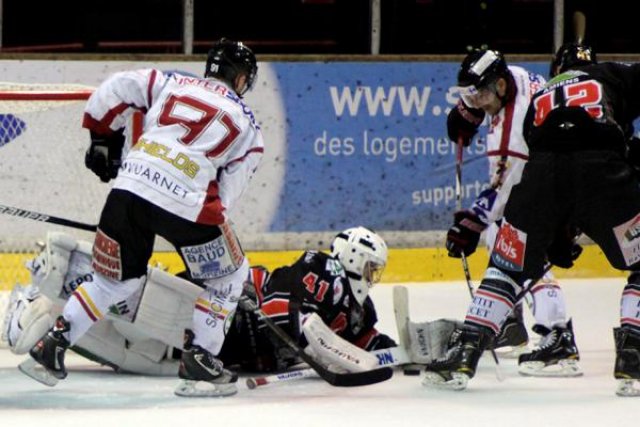Photo hockey match Amiens  - Morzine-Avoriaz le 05/11/2011