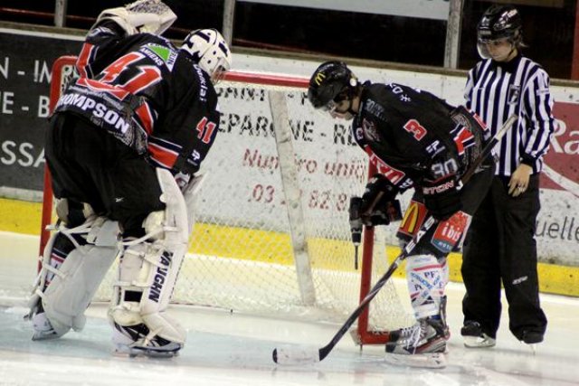 Photo hockey match Amiens  - Morzine-Avoriaz le 05/11/2011