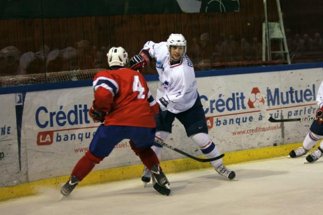 Photo hockey album EDF - France VS Norvège (Lyon)