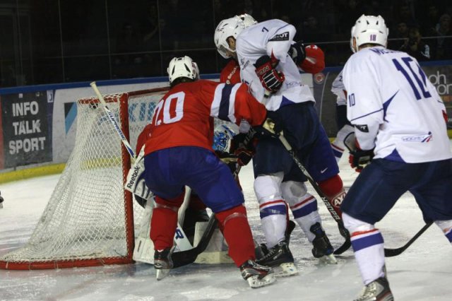 Photo hockey album EDF - France VS Norvège (Lyon)