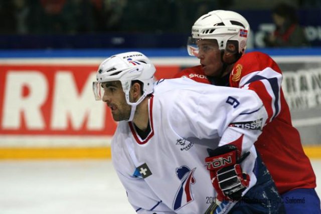 Photo hockey reportage EDF: Du coeur et un certain talent.