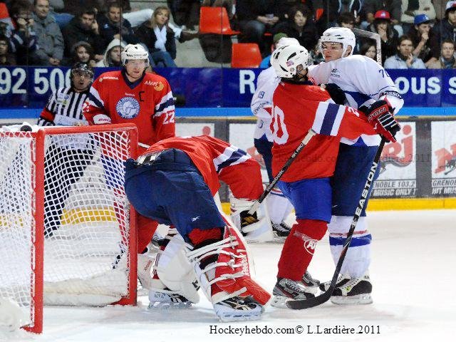 Photo hockey reportage EDF: Du coeur et un certain talent.