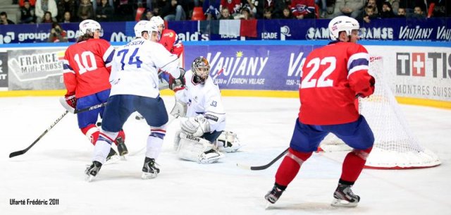 Photo hockey reportage EDF: Du coeur et un certain talent.