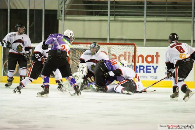 Photo hockey reportage D3 : Epinal Valenciennnes en images
