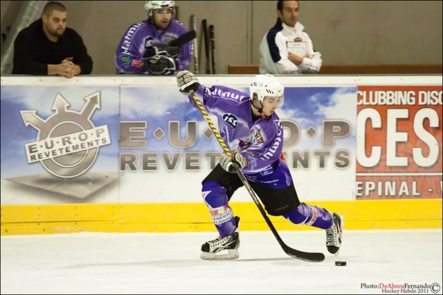 Photo hockey reportage D3 : Epinal Valenciennnes en images