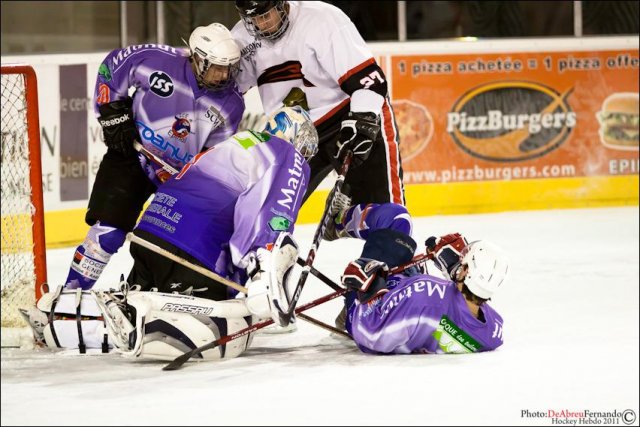 Photo hockey reportage D3 : Epinal Valenciennnes en images