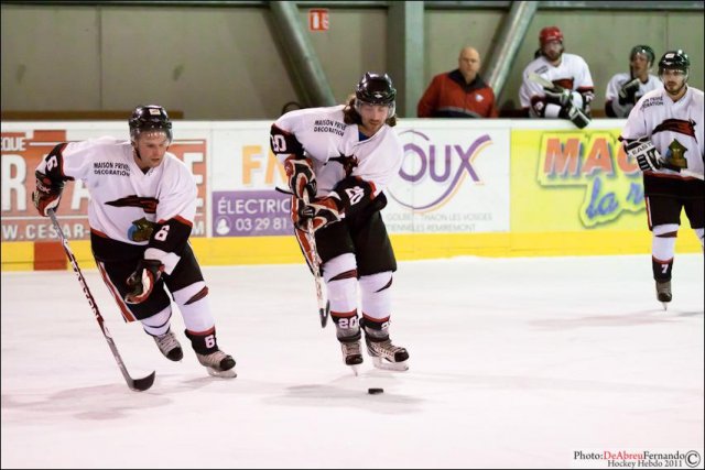 Photo hockey reportage D3 : Epinal Valenciennnes en images