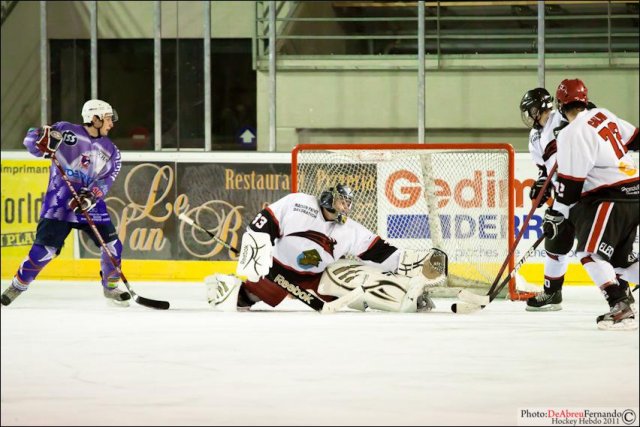 Photo hockey reportage D3 : Epinal Valenciennnes en images