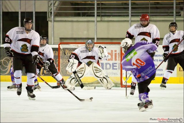 Photo hockey reportage D3 : Epinal Valenciennnes en images