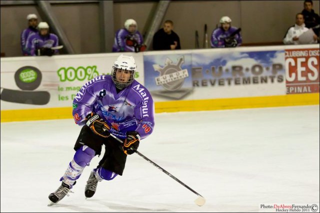 Photo hockey reportage D3 : Epinal Valenciennnes en images