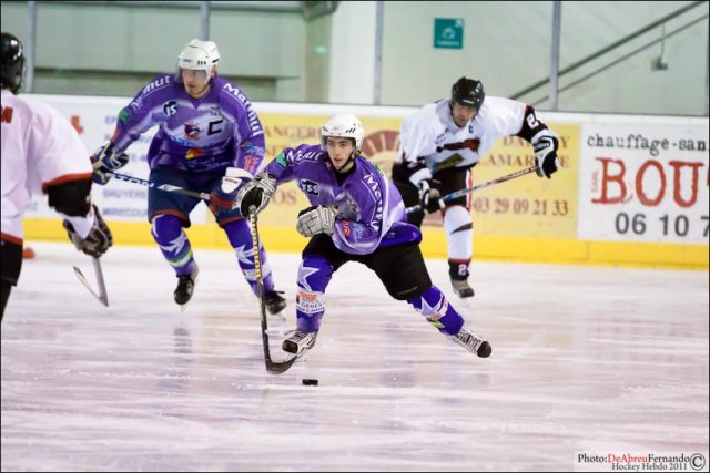 Photo hockey reportage D3 : Epinal Valenciennnes en images