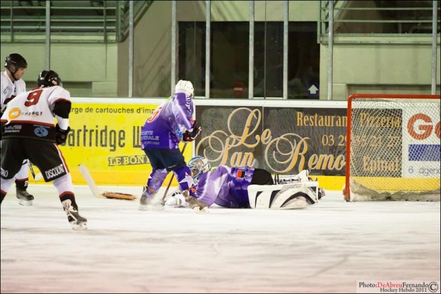 Photo hockey reportage D3 : Epinal Valenciennnes en images