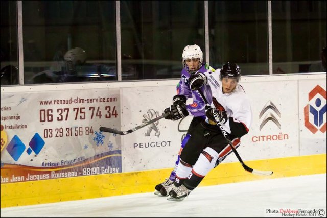 Photo hockey reportage D3 : Epinal Valenciennnes en images