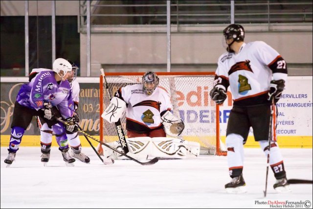 Photo hockey reportage D3 : Epinal Valenciennnes en images