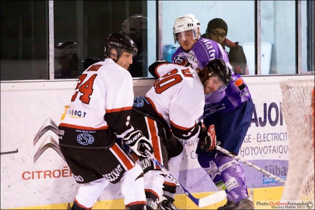 Photo hockey reportage D3 : Epinal Valenciennnes en images