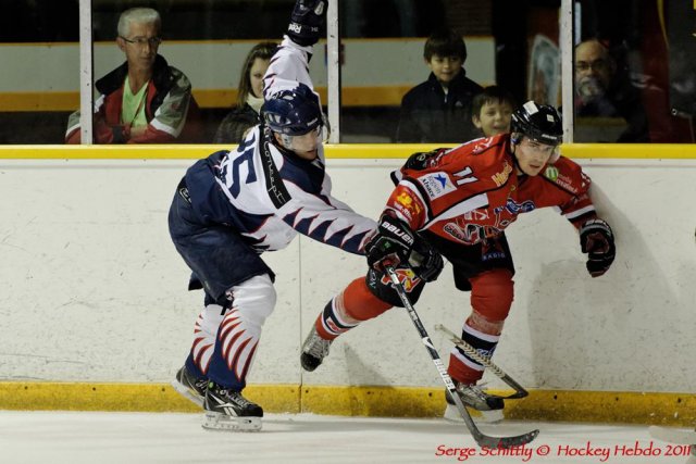 Photo hockey match Mulhouse - Nice le 12/11/2011