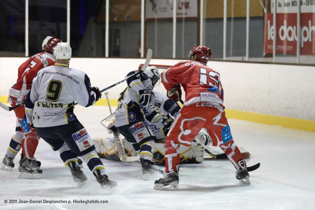 Photo hockey match Valence - Dunkerque le 12/11/2011