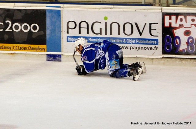 Photo hockey match Reims* - Mont-Blanc le 12/11/2011
